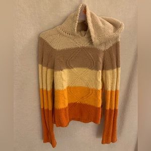 Super Soft MUDD sweater in Sunset colors